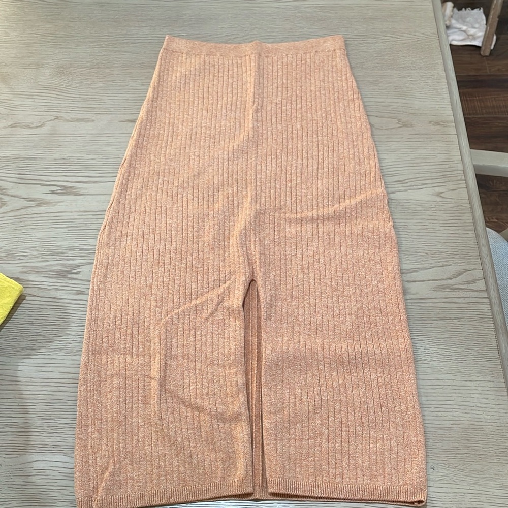 Free people knit skirt